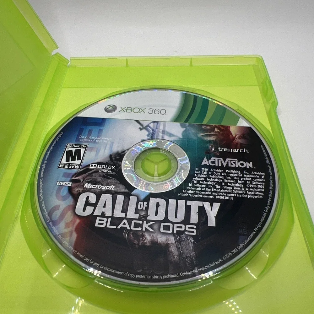 Call of Duty: Black Ops (Xbox 360) Tested No Manual
